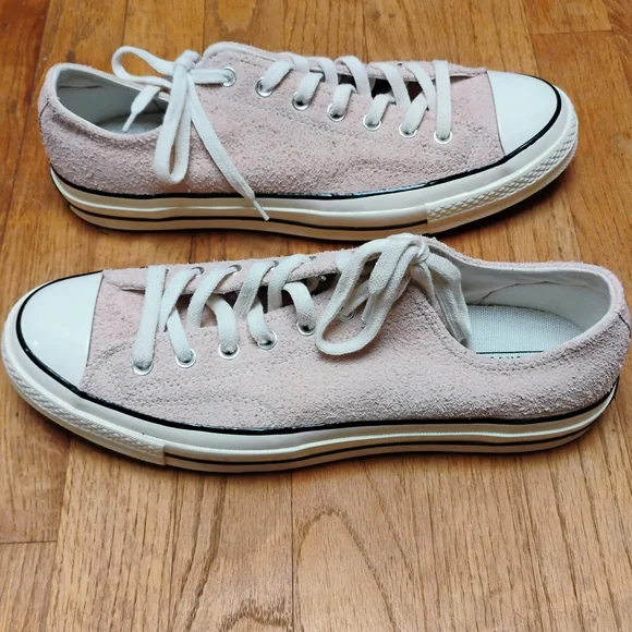 Converse Chuck 70 Low Dusk Pink 157587C Suede Sneakers - Picture 2 of 7